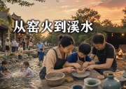 从窑火到溪水｜神垕钧瓷手作+山谷亲子露营｜传统工艺与自然生活的诗意对话 2日游